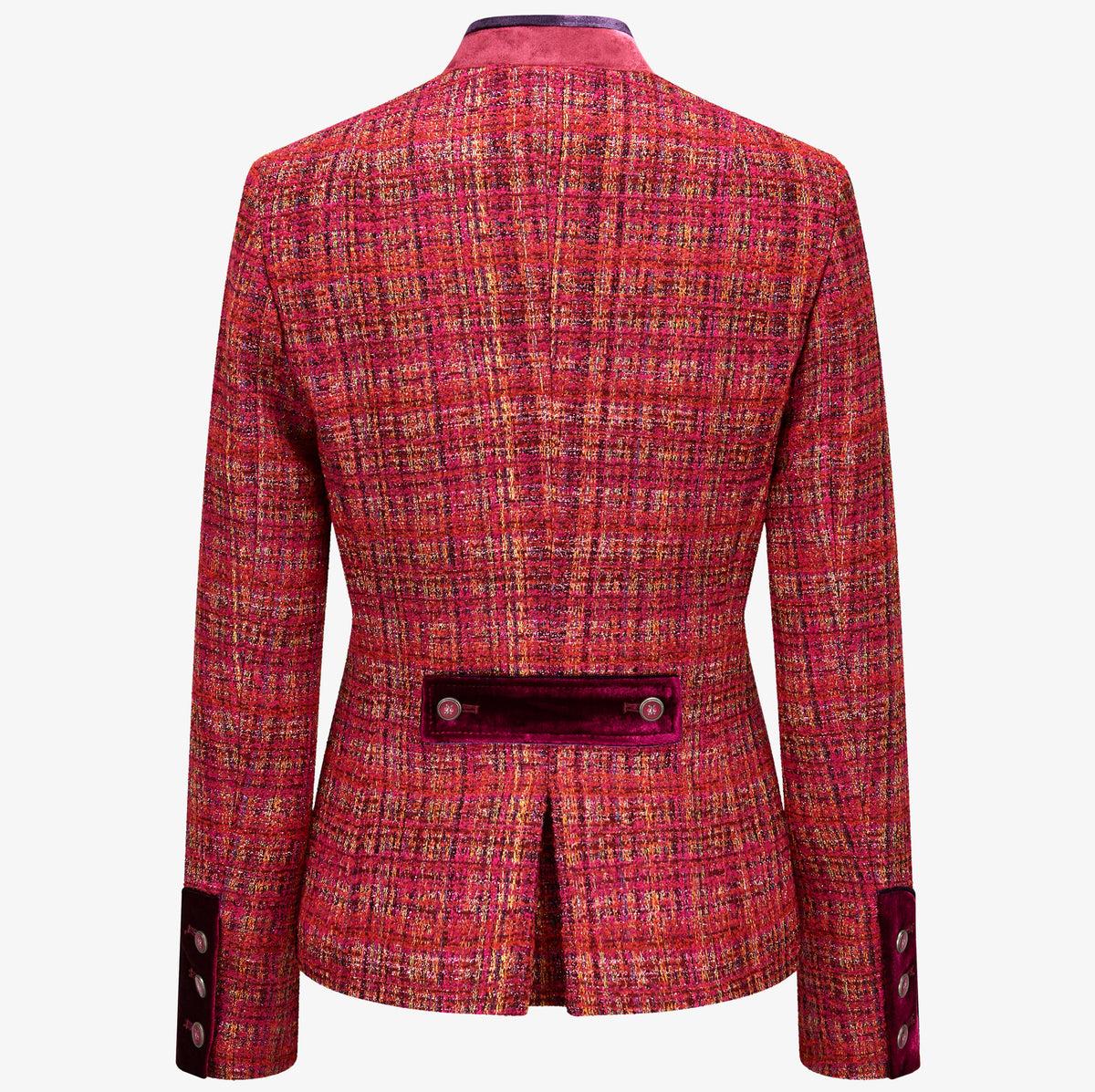 Boucle Trachtenblazer "Sophie" Pink | Aubergine & Fuchsia