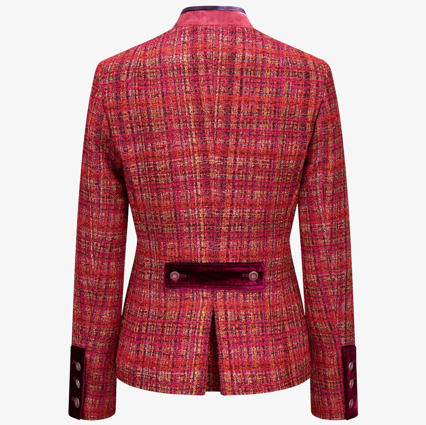 Boucle Trachtenblazer "Sophie" Pink | Aubergine & Fuchsia