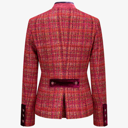 Boucle Trachtenblazer "Sophie" Pink | Aubergine & Fuchsia